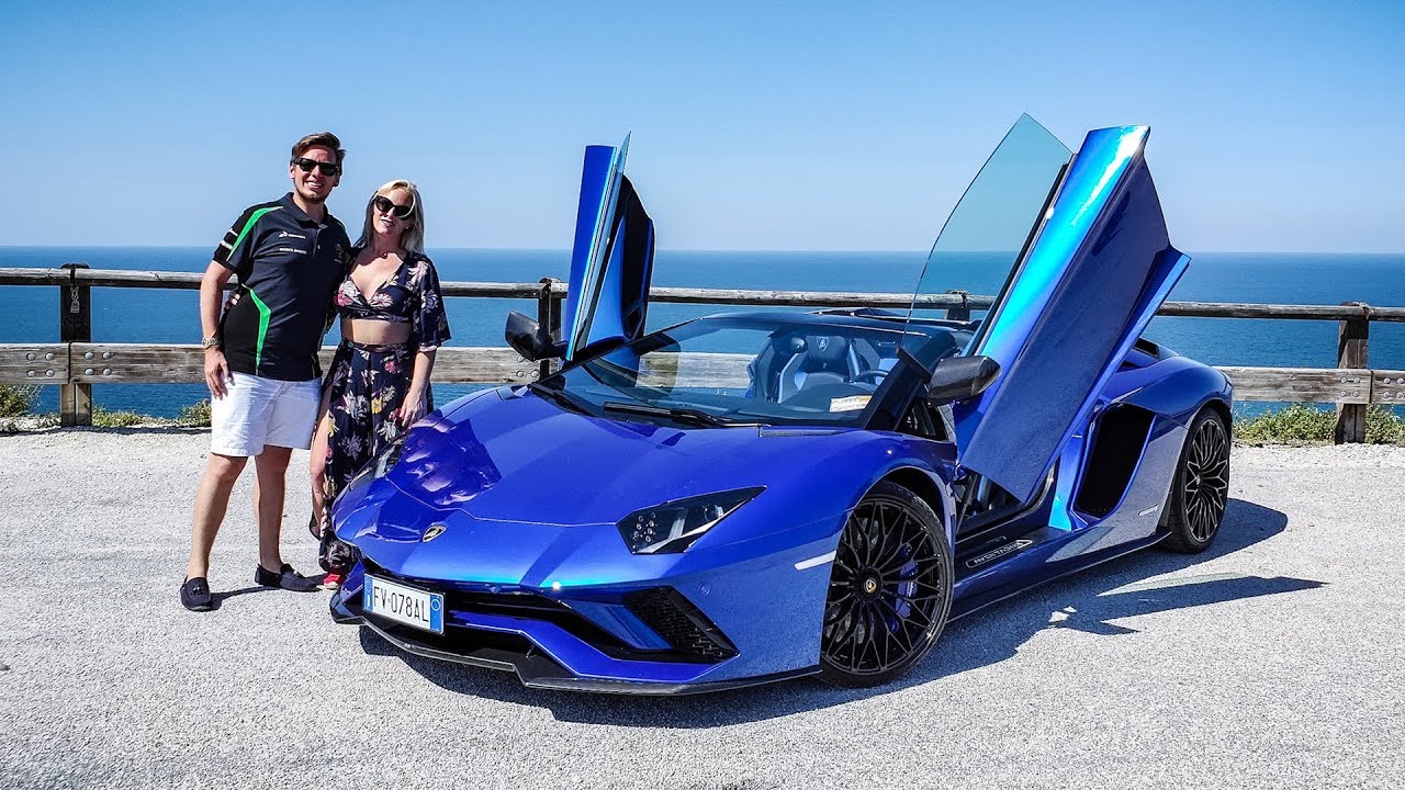 IN LAMBORGHINI AVENTADOR S CON LA MIA RAGAZZA! 😍