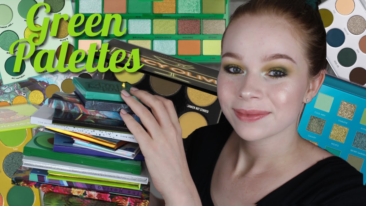 Battle of the Green Eyeshadow Palettes