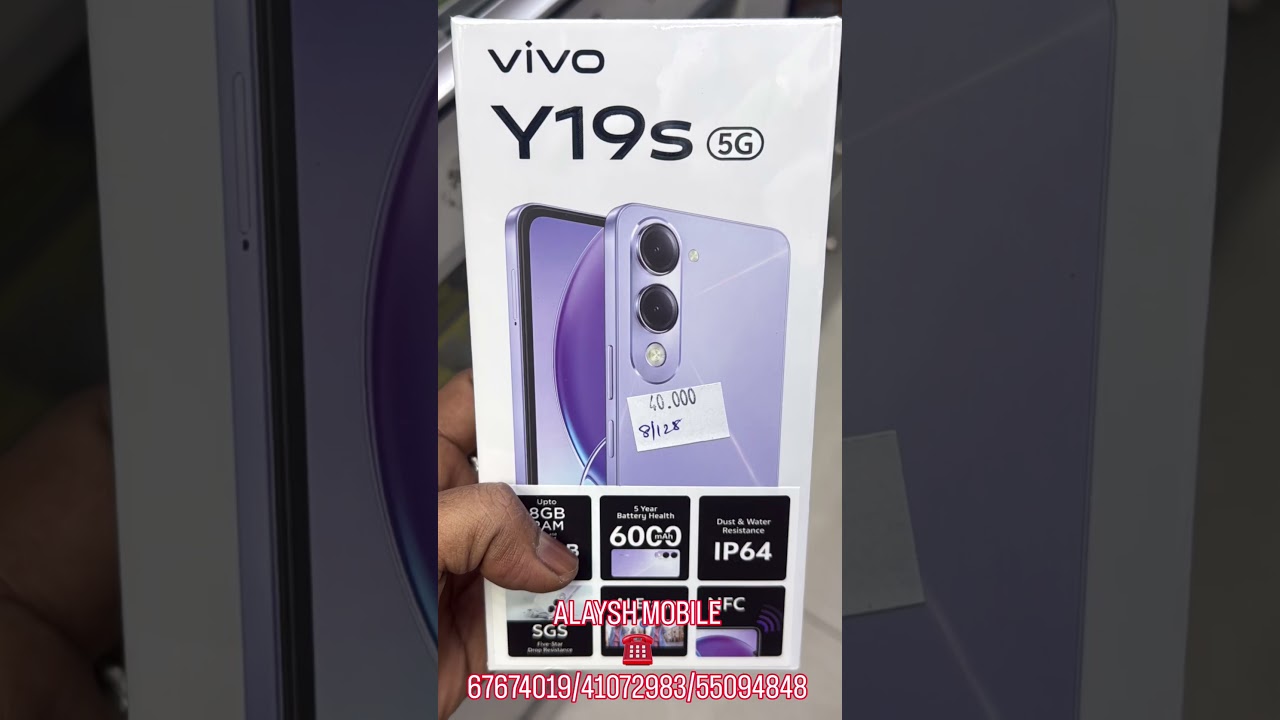Vivoy29s5g vivoy29t5g Vivoy19s5g now stock available in Alaysh mobile daher 📞 67674019/41072983