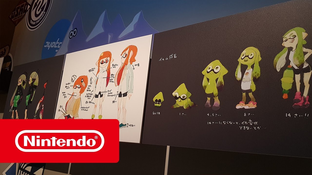 Mr Nogami and Mr Takahashi discuss the making of Splatoon at the V&A Museum