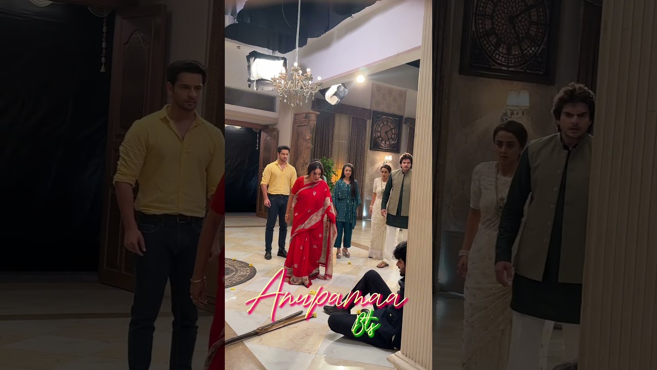 Shoot bts👊👊&hellip;| #anupamaa #rupaliganguly #shoot #bts