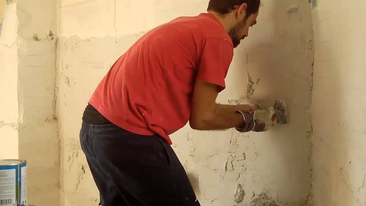 Σοβάτισμα τοίχου 2. Plastering walls 2.