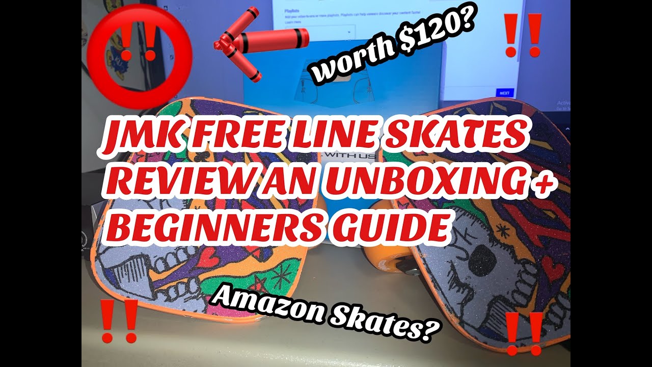JMK RIDE FREE LINE SKATES UNBOXING & REVIEW + BEGINNERS GUIDE
