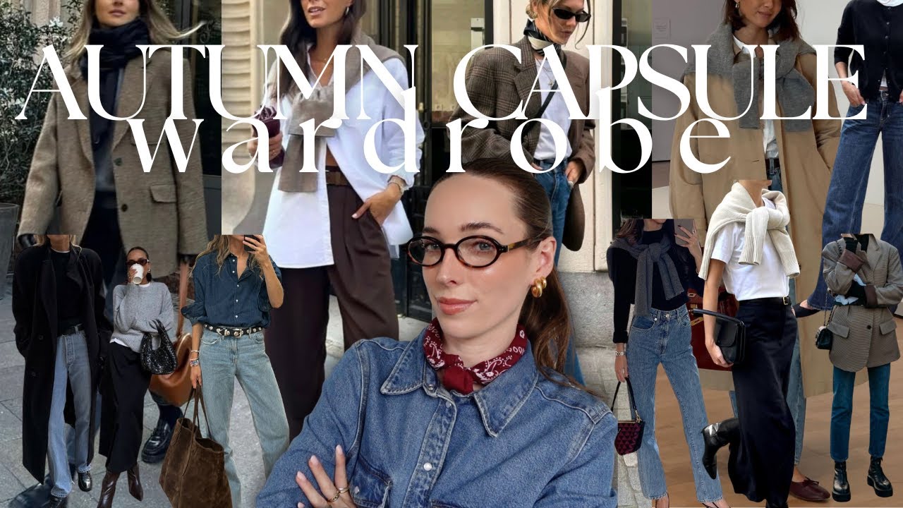 HOW TO BUILD A 10 PIECE CAPSULE AUTUMN WARDROBE | Classic highstreet basics & my wardrobe essentials