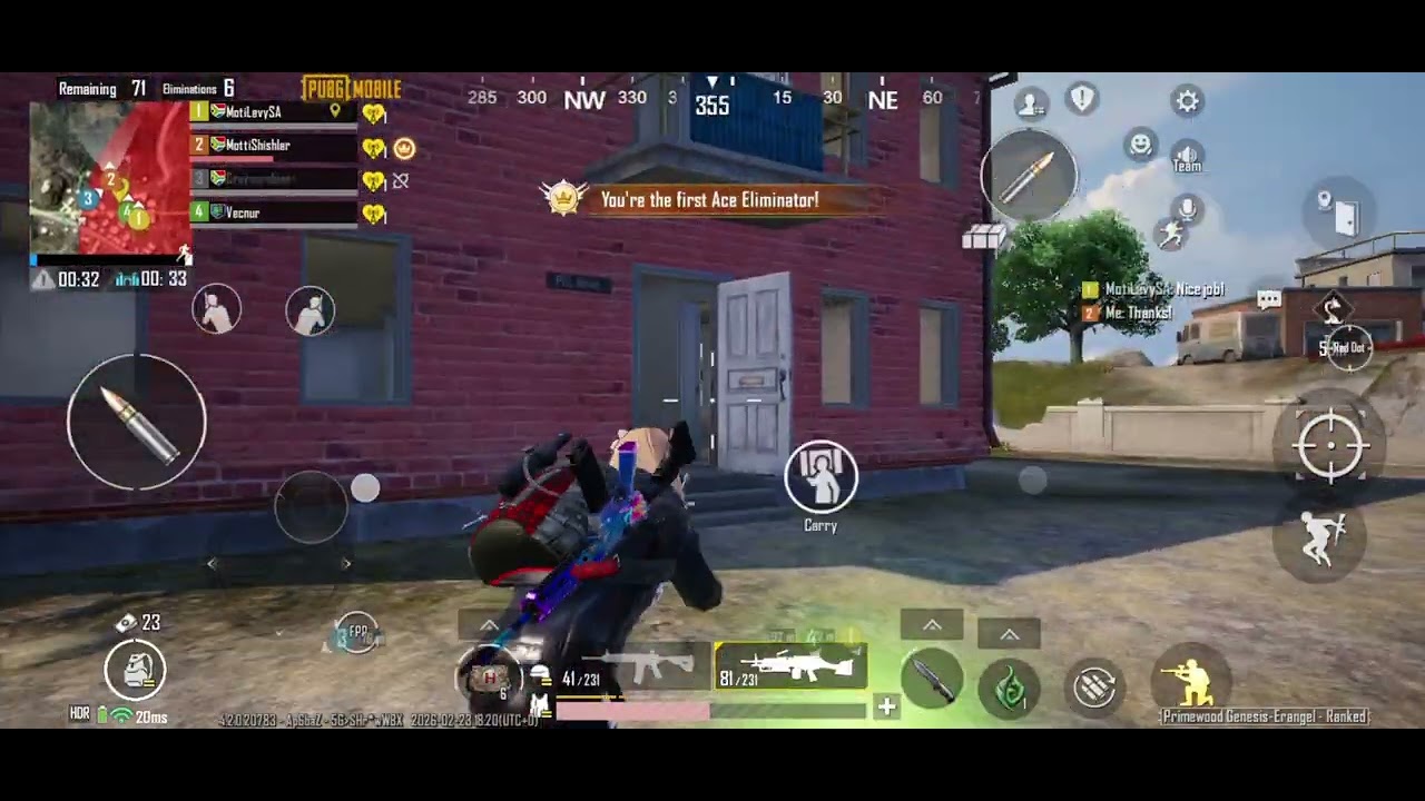 Bunch of kills despite the lag (PUBG) 