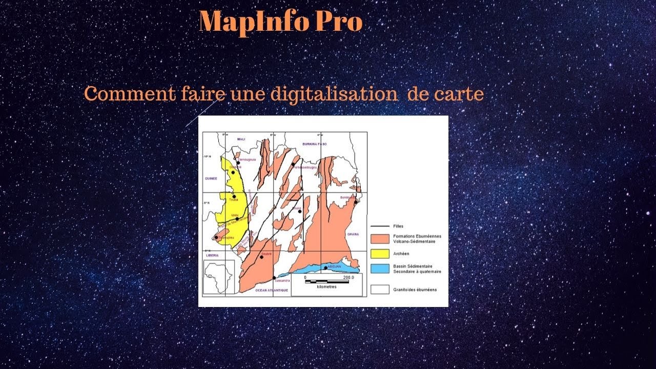 comment faire une digitalisation sous mapinfo 1