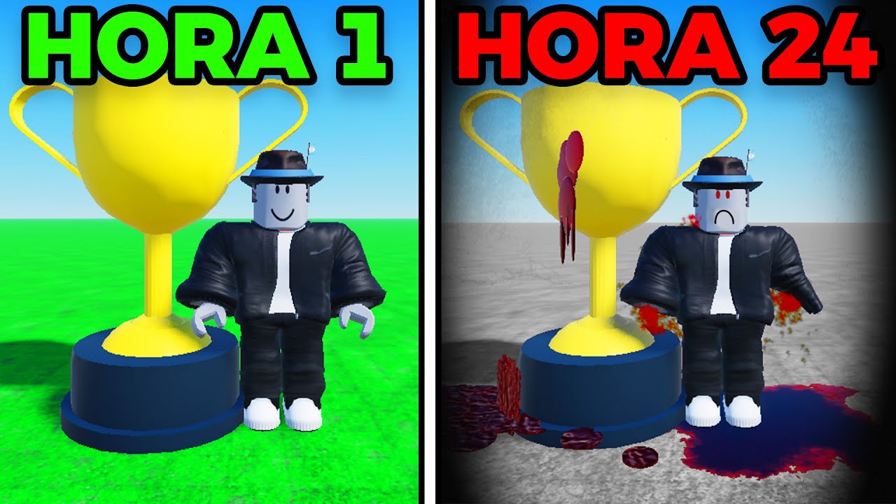 Pas&eacute; 24 Horas En El Juego M&aacute;s F&aacute;cil&hellip; (TODOS LOS FINALES)