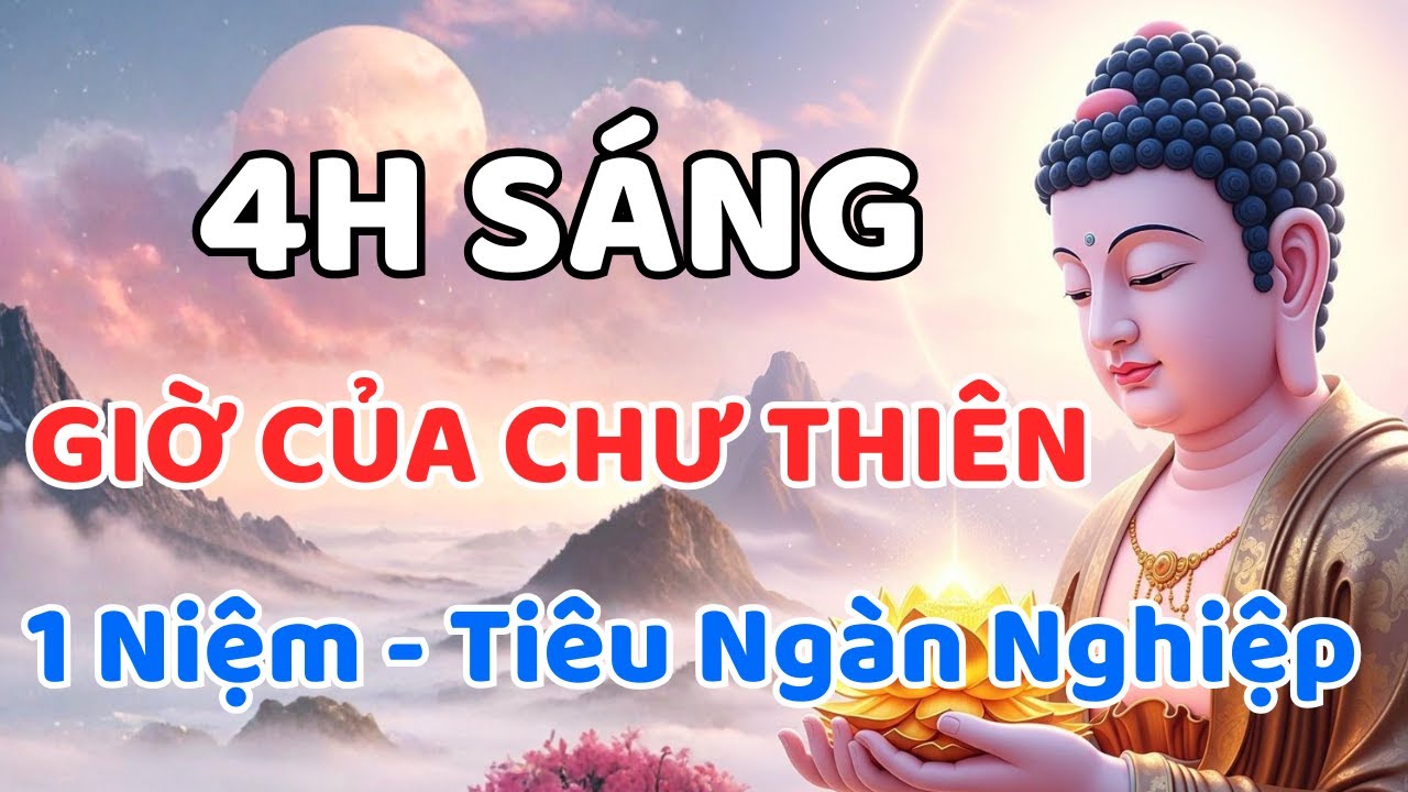 Bí Mật 4H Sáng – Giờ Chư Thiên Mở Cửa, Chuyển Hóa Nghiệp Lực Và An Lạc Gia Đạo