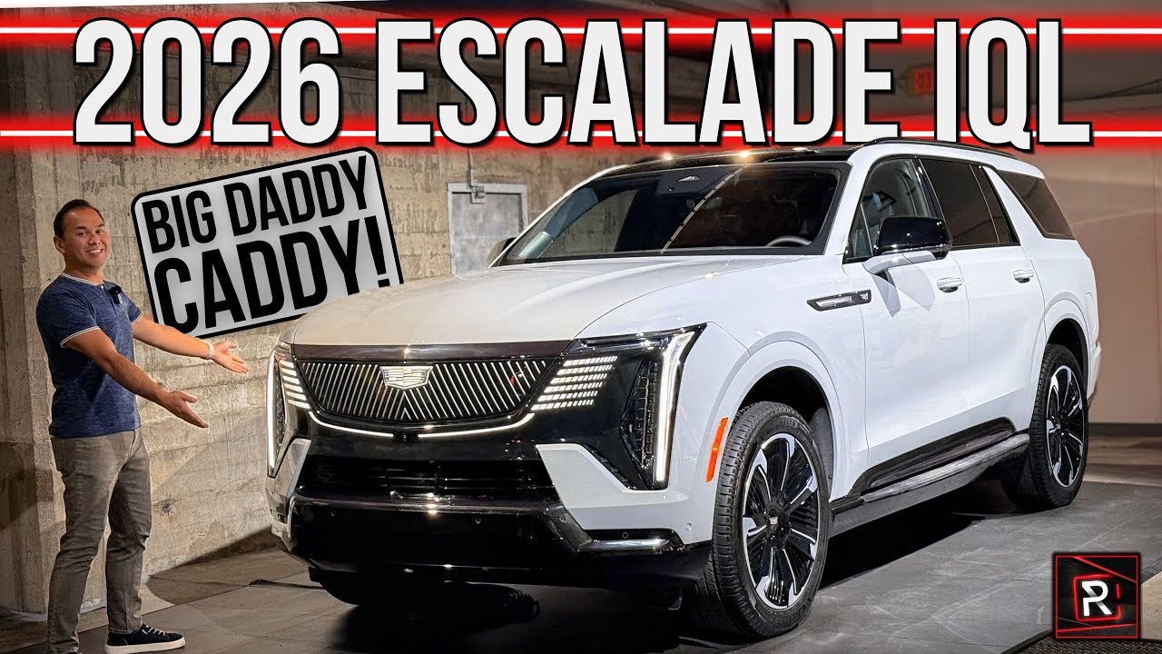 The 2026 Cadillac Escalade IQL Is The Ultimate Stretched Electric Caddy For Large Families
