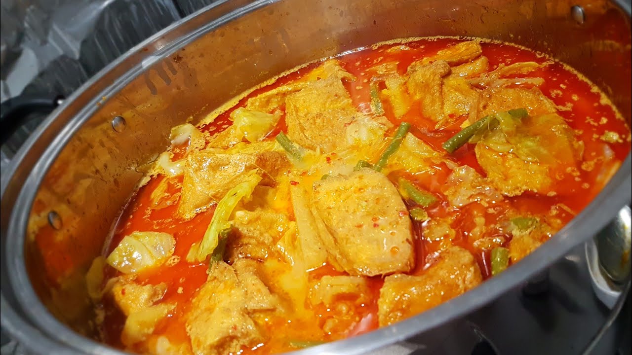 Lontong curry vegetable recipe #singaporefood