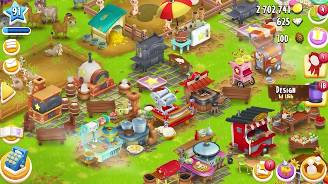 Relaxing Hayday level 91 gameplay Part 16