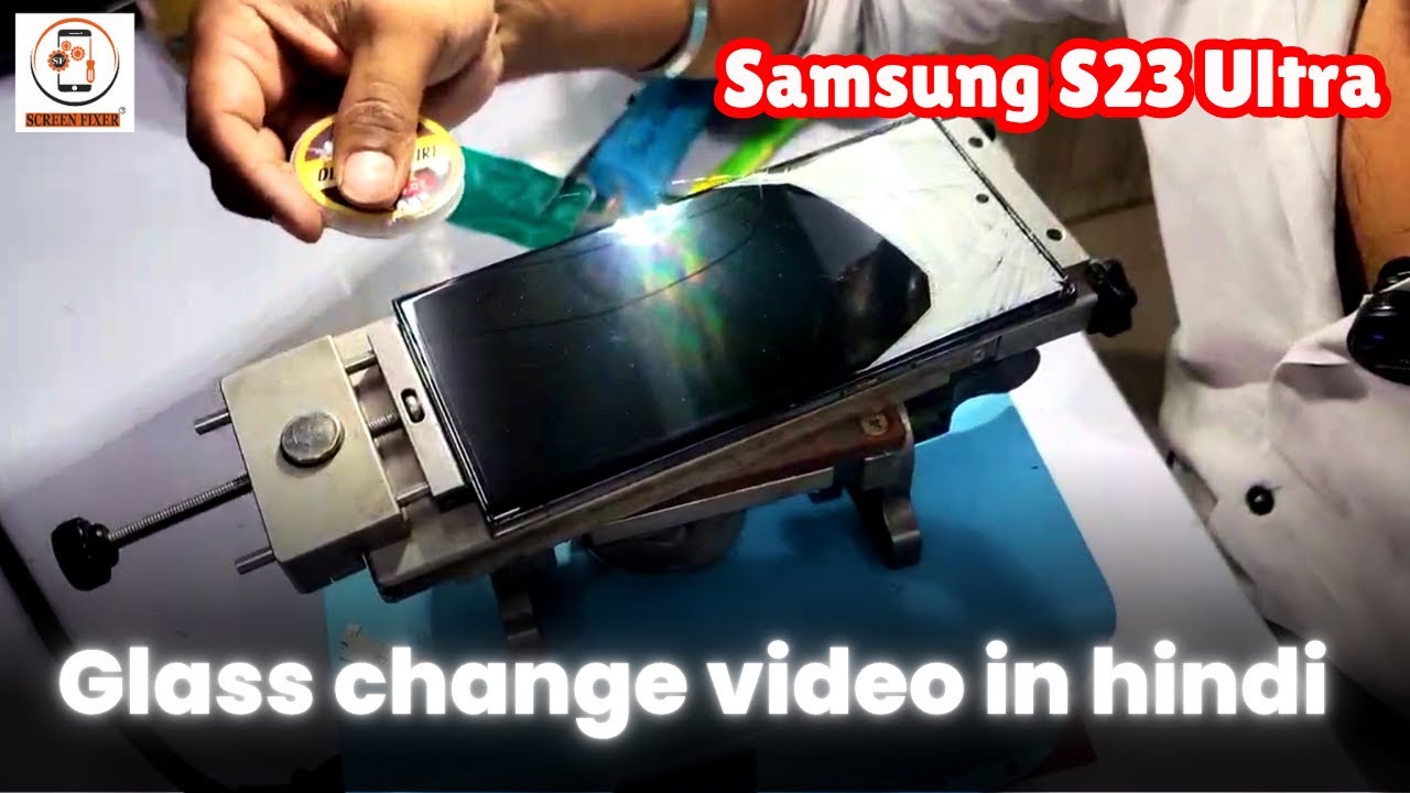 📱✨ Samsung S23 Ultra Glass Replacement | Step-by-Step Live Repair at Screen Fixer Institute