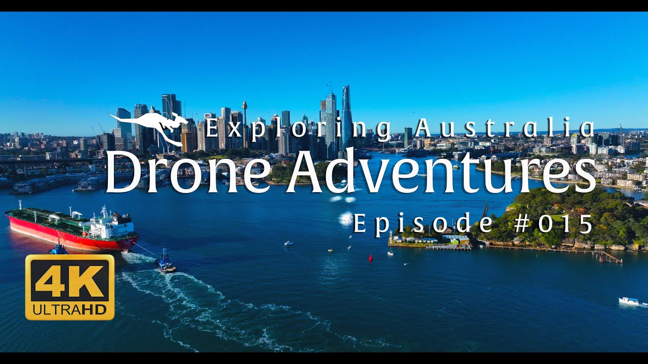 4K Australia & Sydney by Drone | Gliding Ep015 | Relaxing Aerial Views with Ambient Music