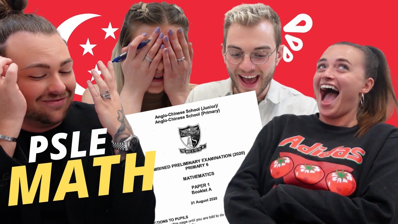 Brits Try Singapore's PSLE Math