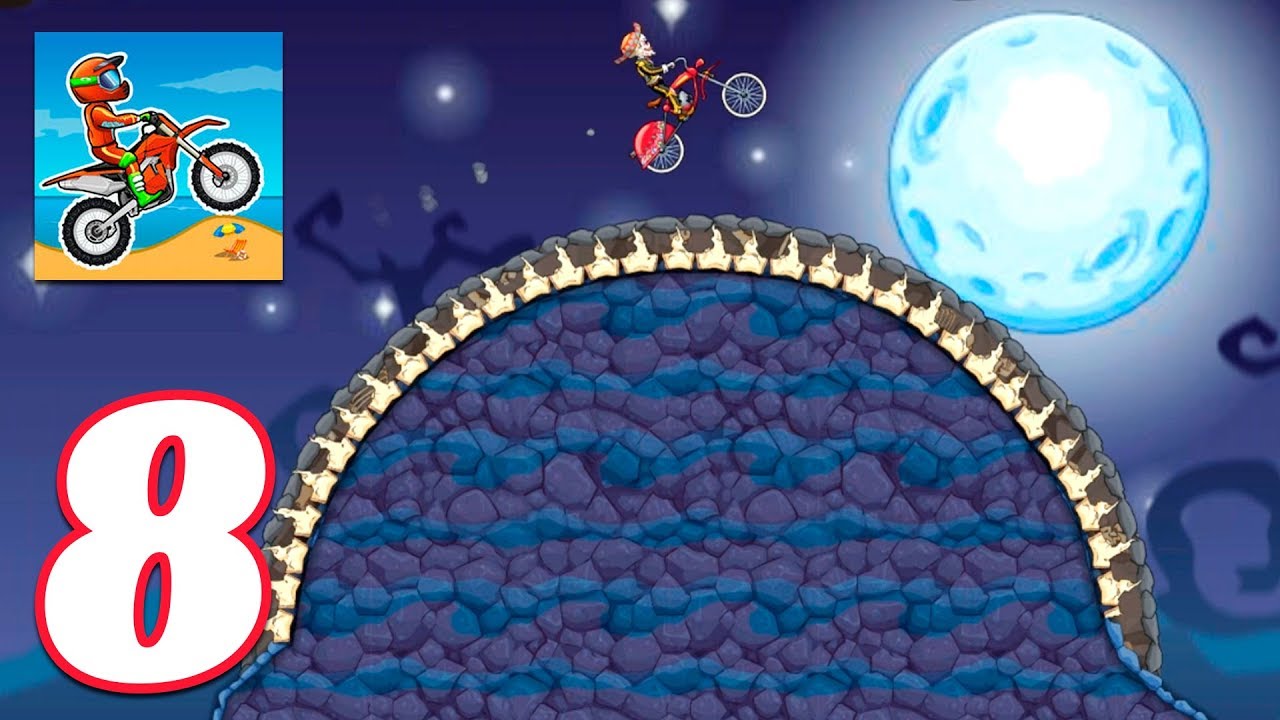 Moto X3M Bike Race Game - Gameplay Android & iOS game - moto x3m