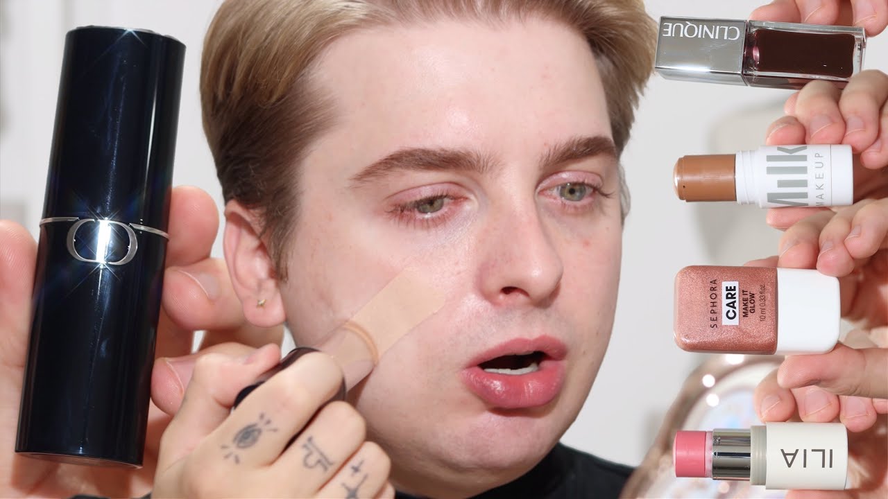 NAJLEPSZY podkład w sztyfcie w moim ŻYCIU? Dior Forever w roli gł&oacute;wnej + clinique sephora milk  ilia
