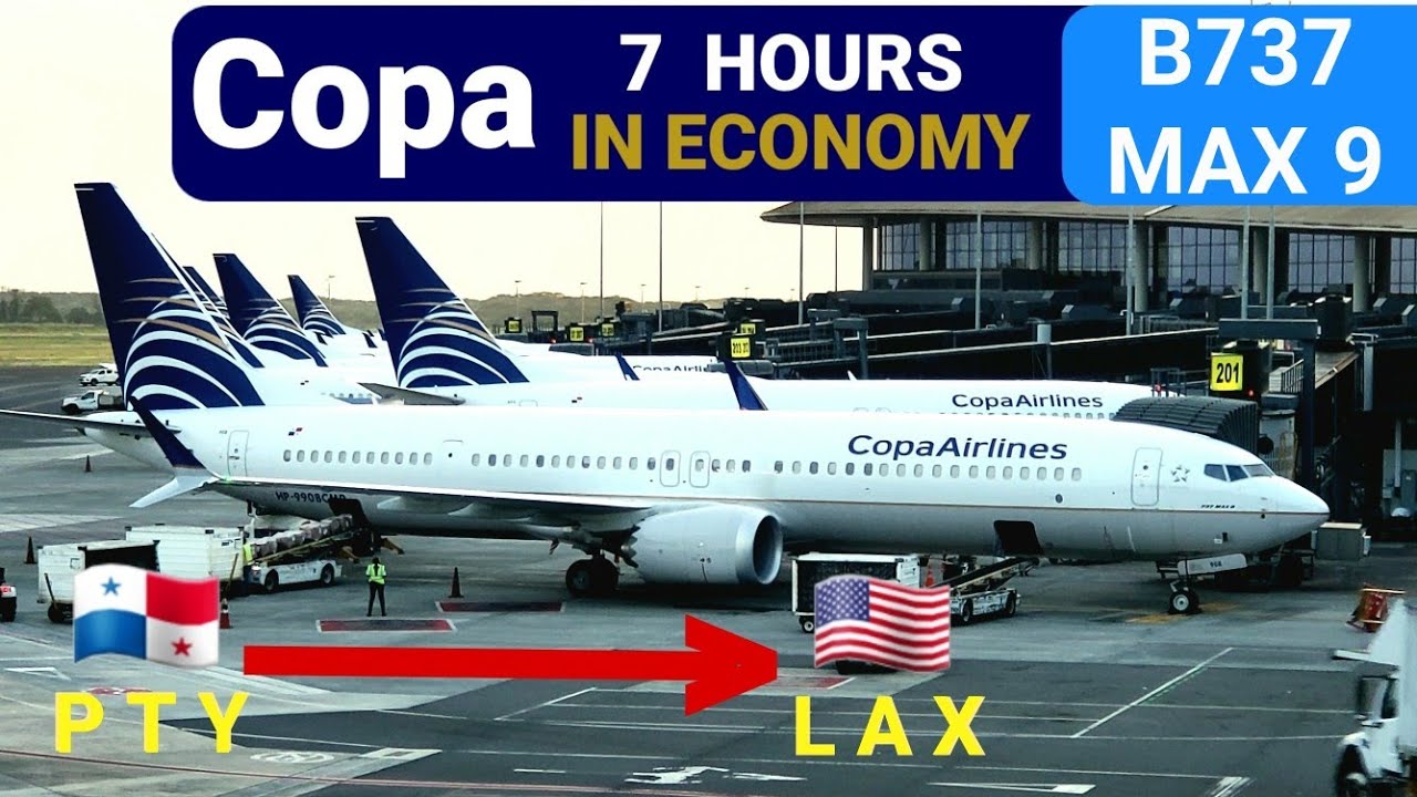 Copa B737 MAX 9 Economy Class Trip Report | Panama City(PTY) - Los Angeles(LAX) |4K|