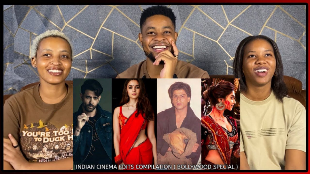 African Friends Reacts To Indian Cinema TikTok Edits Compilation ( Bollywood Special ) | Part 3 |