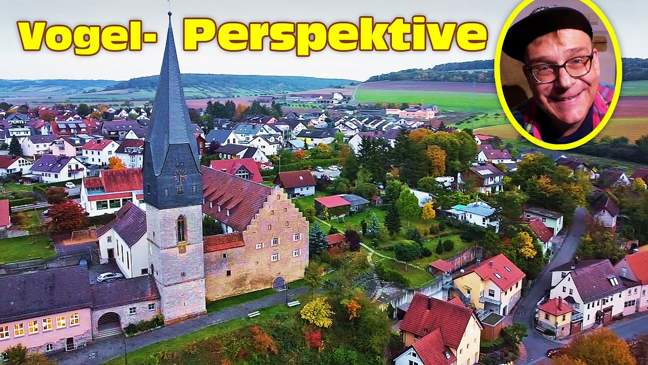 Markelsheim von oben – ein herbstlicher Rundflug über den Weinort #kunstmichiworld 138