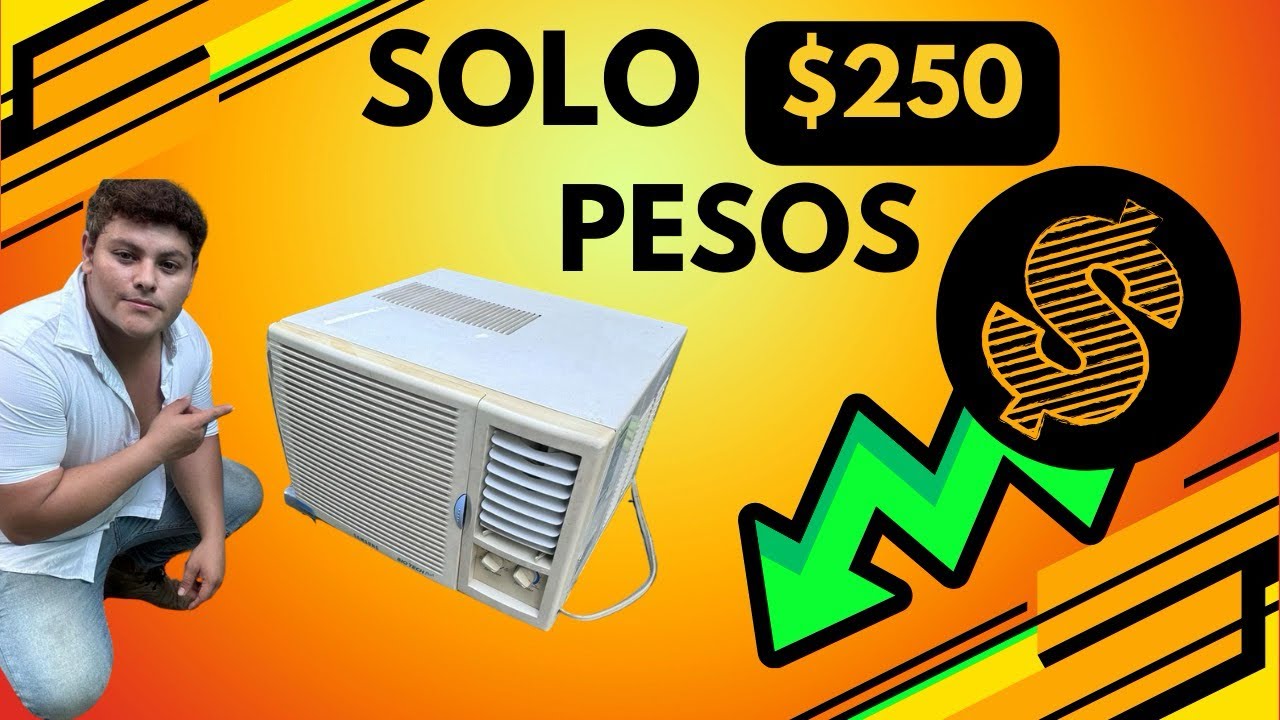 Compré aire acondicionado por $200 😨