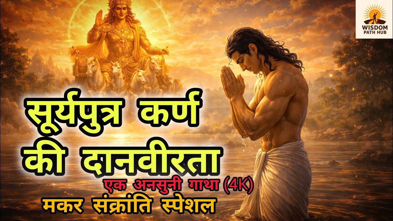 सूर्यपुत्र कर्ण की दानवीरता | एक अनसुनी गाथा | मकर संक्रांति विशेष