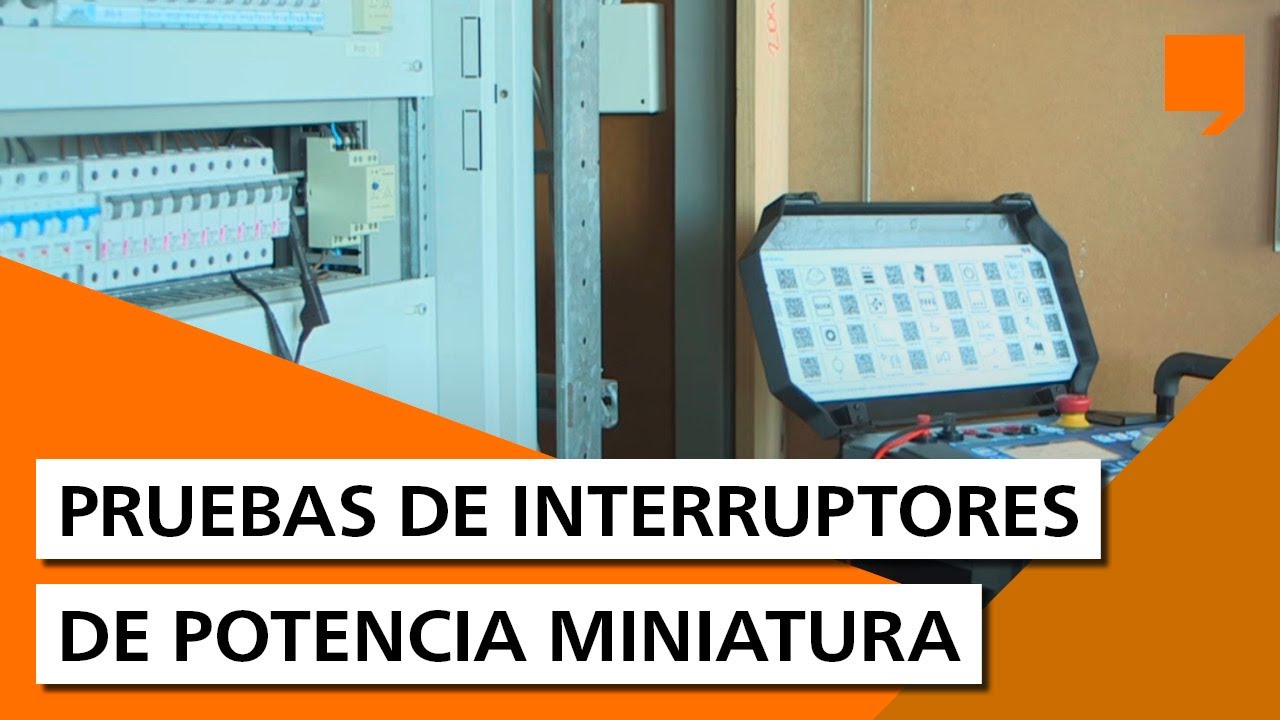 Pruebas de interruptores de potencia miniatura