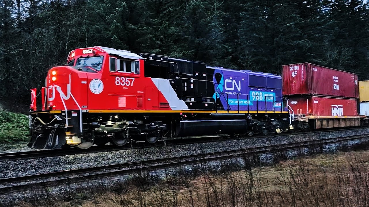 FIRST CATCHES OF 2026! NEW CN 8357 REBUILD SD75IACC W/ SPECIAL LIVERY AND MORE!