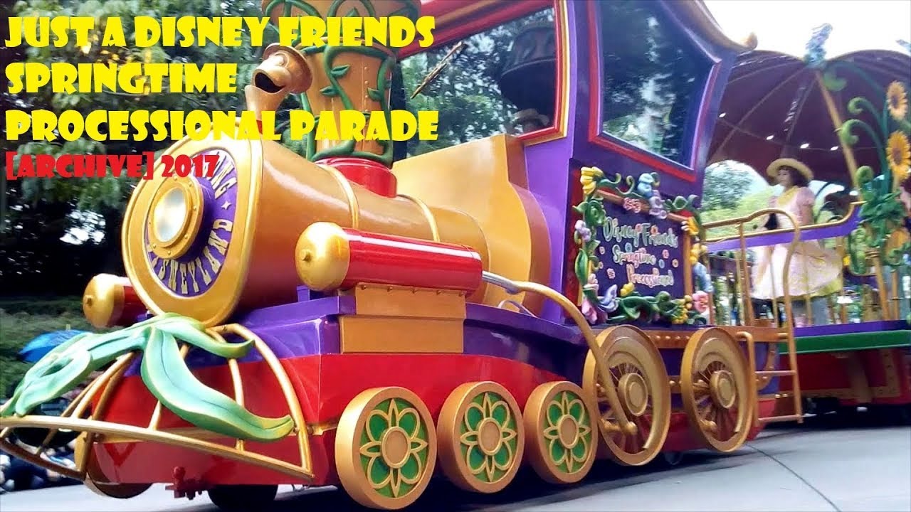 Disney Friends Springtime Processional Parade in 2017