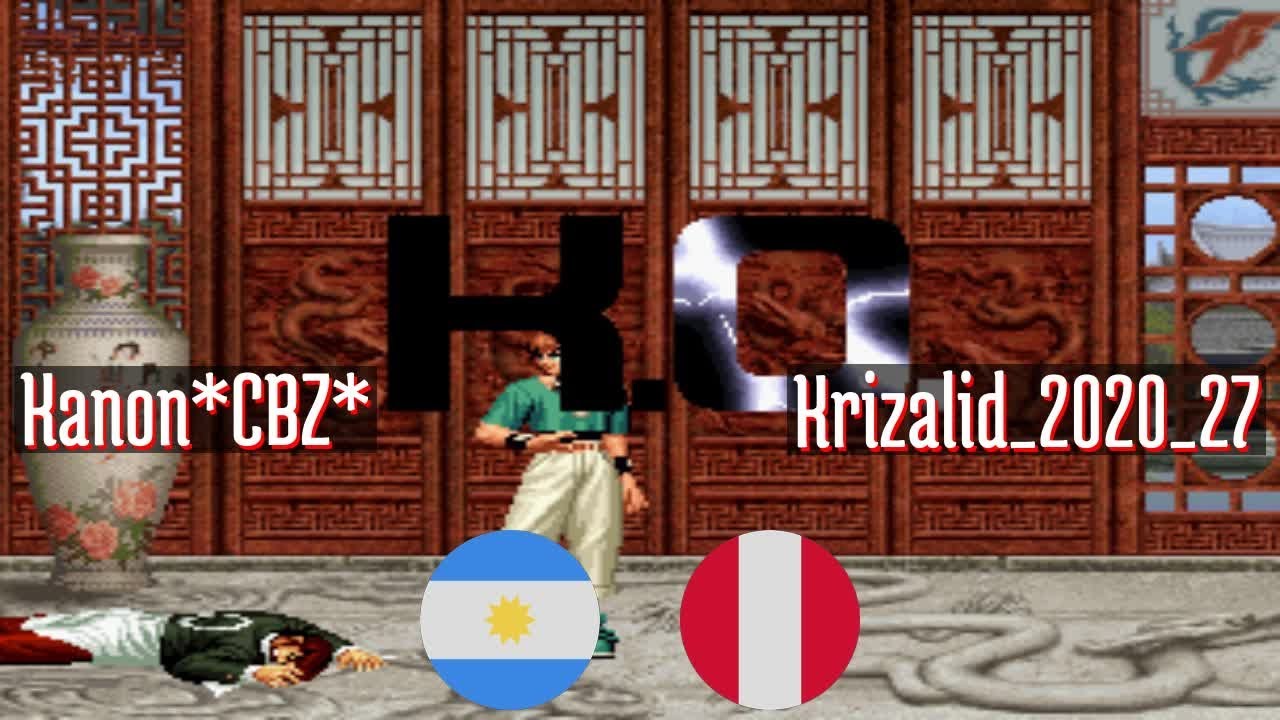 FT5 @kf2k2pls: Kanon*CBZ* (AR) vs Krizalid_2020_27 (PE) [KOF 2002 Plus kf2k2 Fightcade] Jan 23
