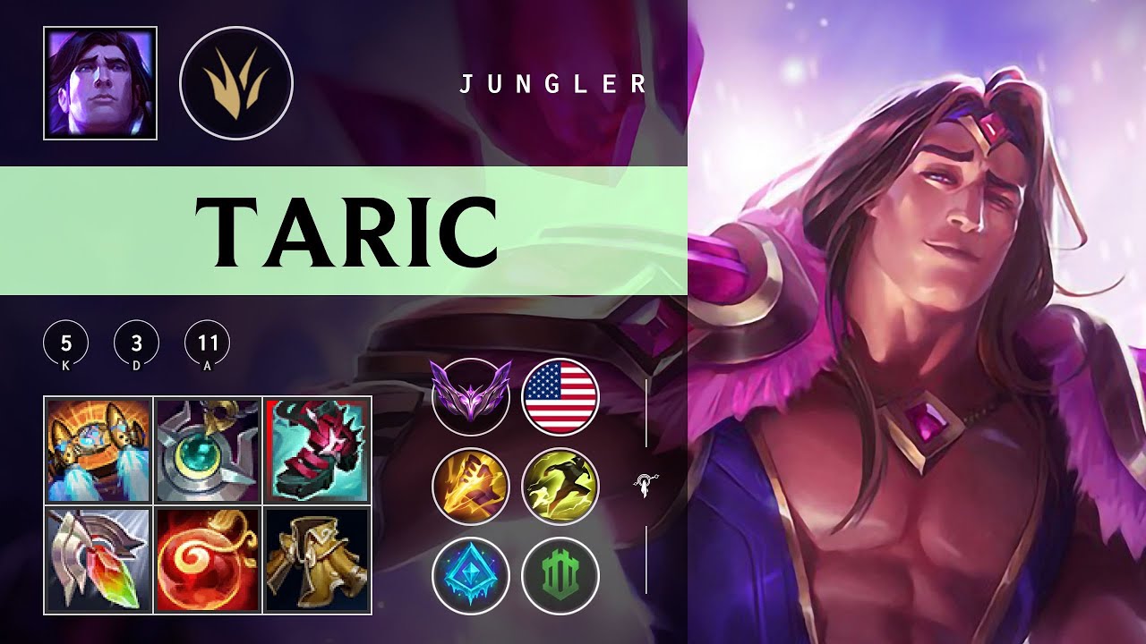 Taric Jungle vs Sylas - NA Master Patch 25.23