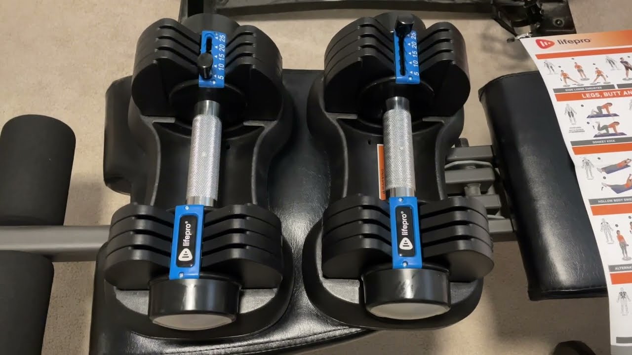 Lifepro Adjustable Dumbbell Set Review