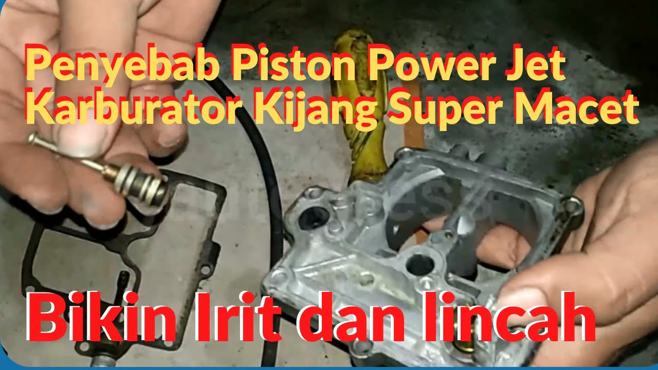penyebab pompa power jet karburator kijang super macet
