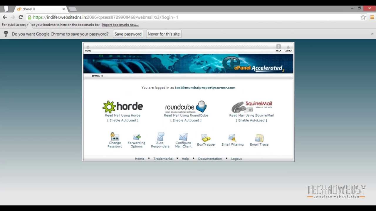 Using Webmail
