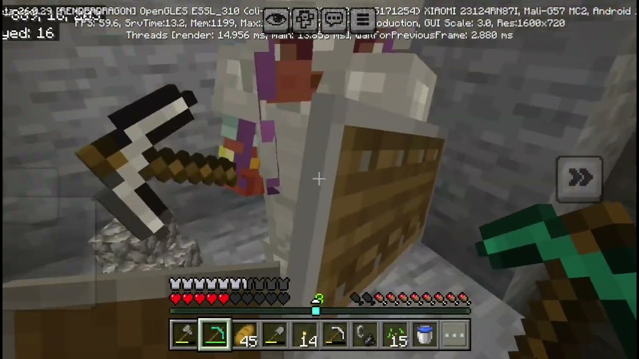 Minecraft Survival Chatorii and Maan will collect diamonds today #minecraft #playing #trending #game