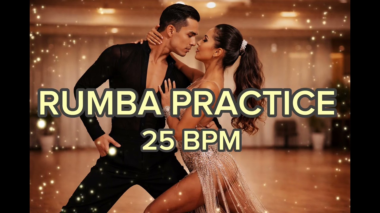 🎶 RUMBA IN YOUR ARMS – 26 BPM | Ballroom Rumba Practice Music