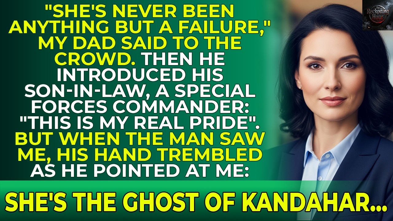 My Father Shamed Me in Front of the Crowd — Until His Special Forces Protégé Saw Me: “She’s the…”