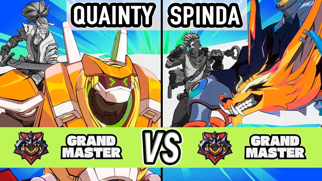 2XKO ▰ Quainty (Blitzcrank / Yasuo) vs Spinda (Warwick / Ekko) ▰ High Level Gameplay