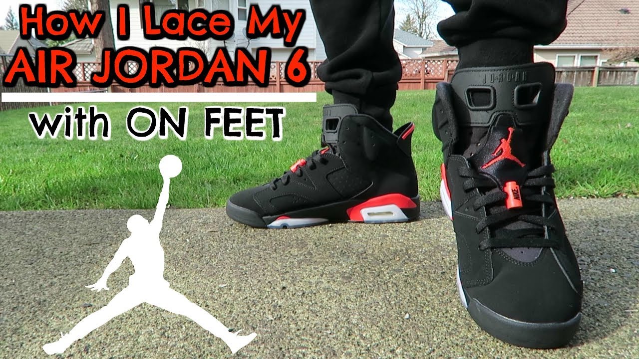 Как я шнурую свои Air Jordan 6