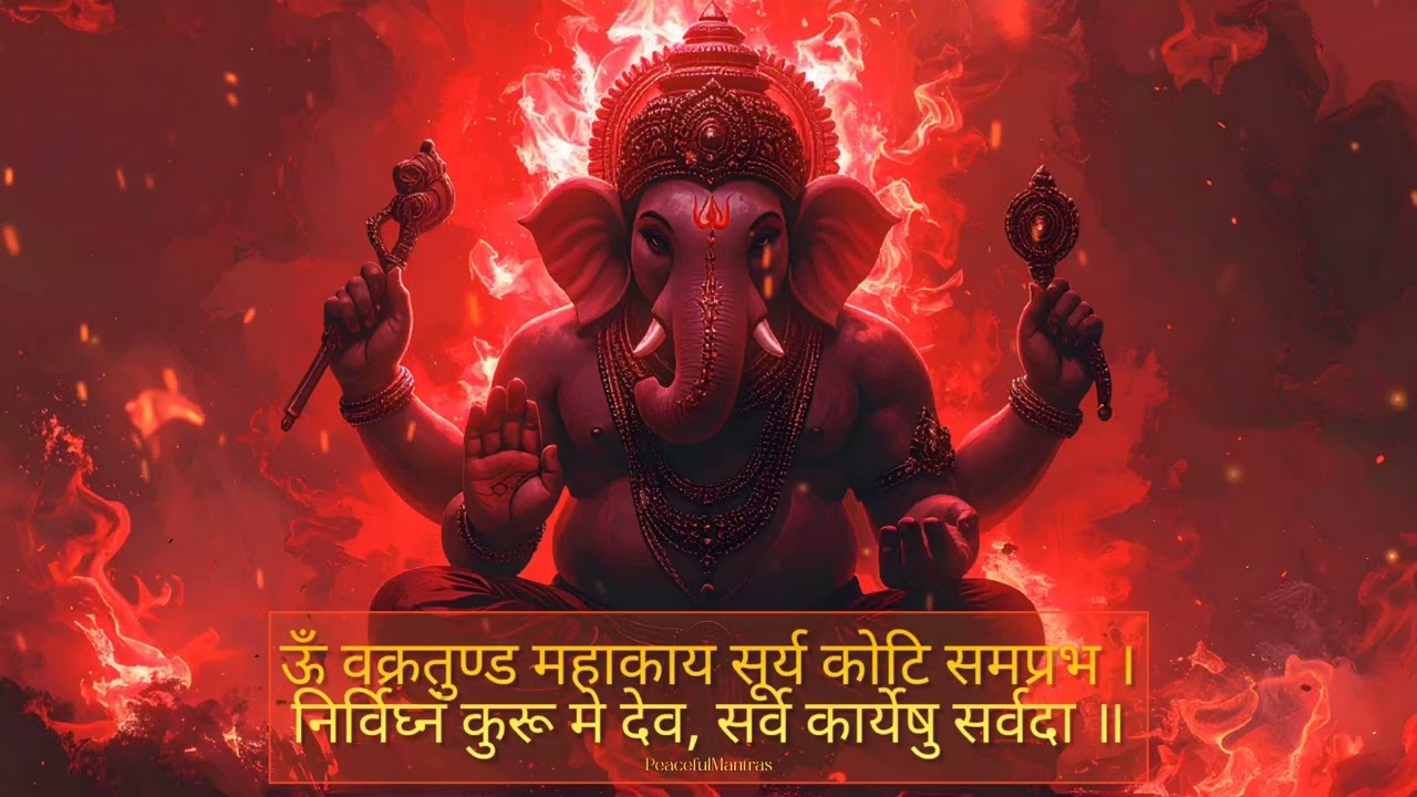 SHATTER EVERY OBSTACLE: Powerful Ganesh Mantra | Success & Victory | Serious Power Series