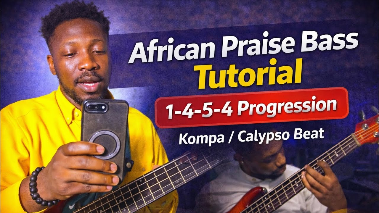 How To Play African Praise Music On Bass! CALYPSO/KOMPA