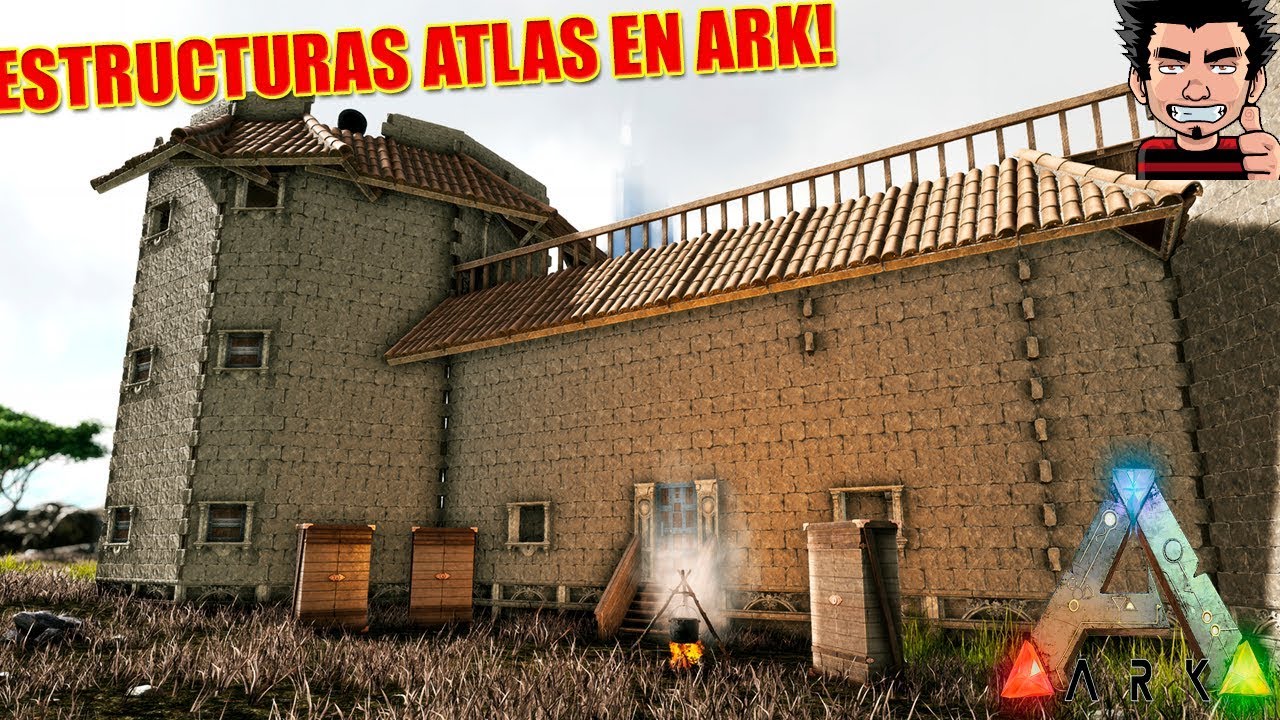 NUEVO MOD CONSTRUCCION ESTRUCTURAS ATLAS EN ARK SURVIVAL EVOLVED ESPAÑOL