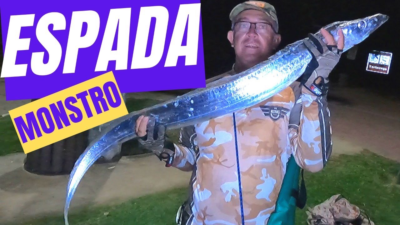 ESPADA MONSTRO, PESCARIA DE PEIXE ESPADA NA PRAIA DA TARTARUGA BUZIOS RJ