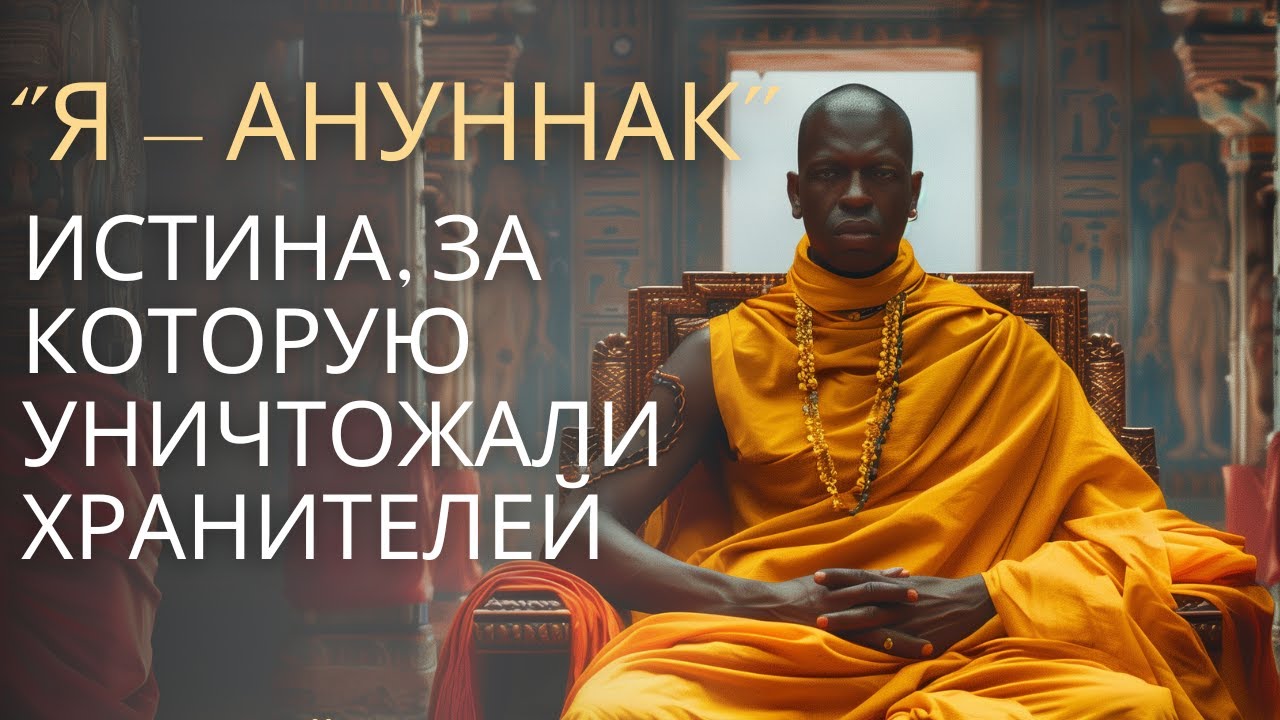 ‘’Я — Ануннак’’ ИСТИНА, ЗА КОТОРУЮ УНИЧТОЖАЛИ ХРАНИТЕЛЕЙ