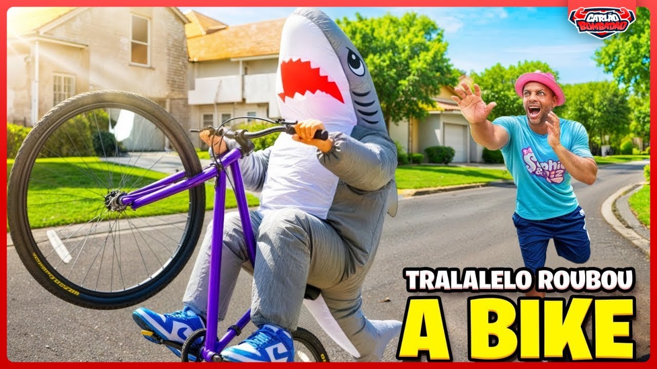 TRALALELO TRALALA ROUBOU A BIKE DO GRAU DA SOPHIA !