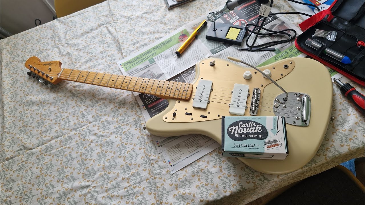 Squier 40th Anniversary Jazzmaster upgrades (Curtis Novak JM-Fat/JM-V & more)