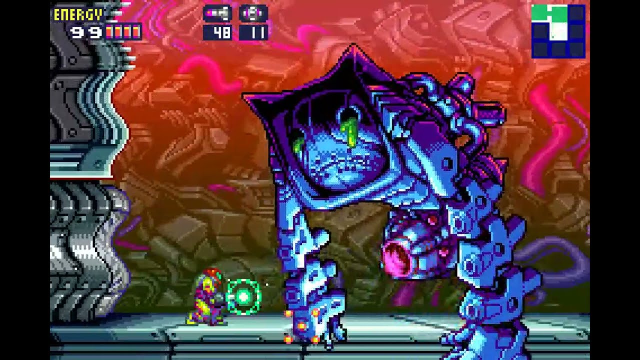 Metroid Fusion - Nightmare-X (No Damage, No Missiles)