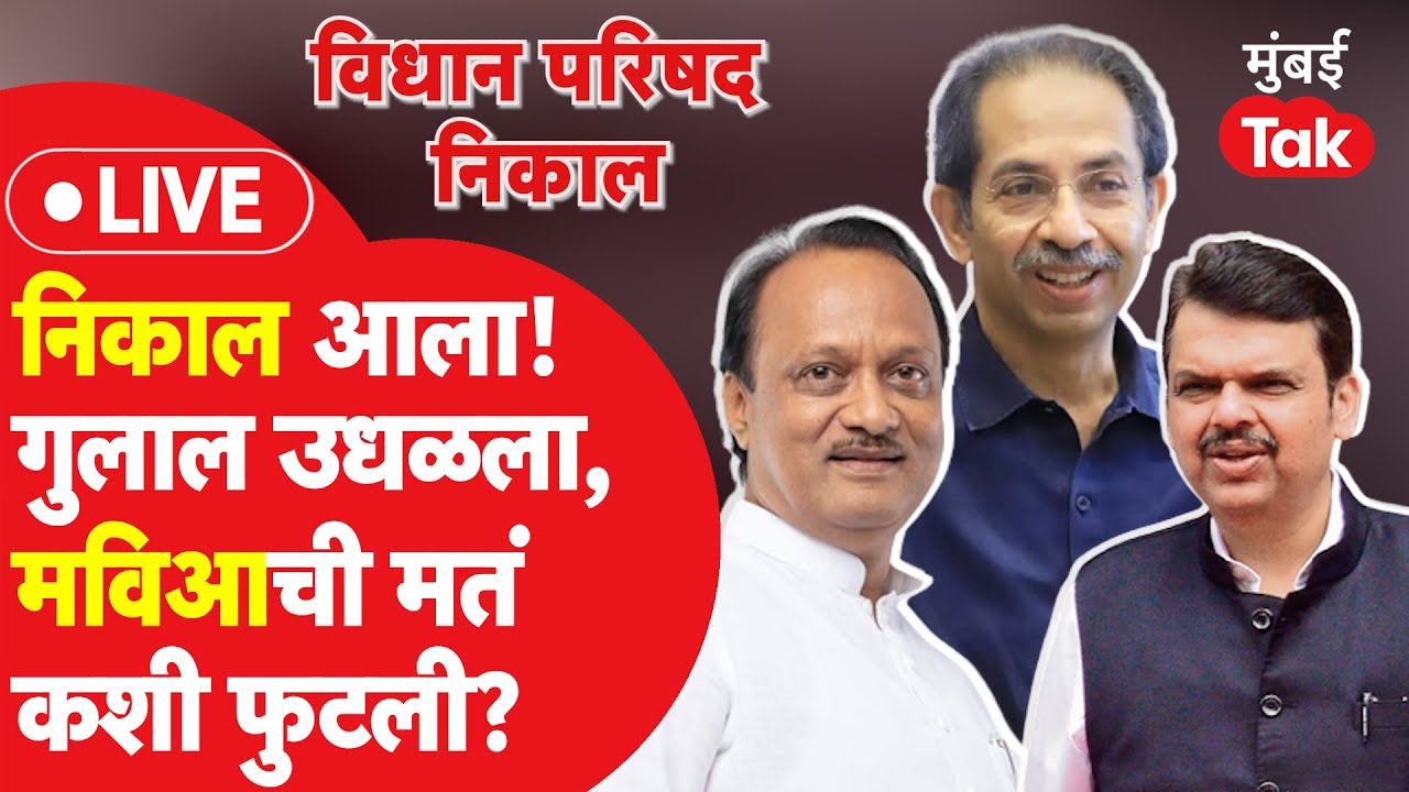Vidhan Parishad Election Result LIVE: मोठा उलटफेर! Devendra Fadnavisb यांनी कसा गेम फिरवला?|Congress