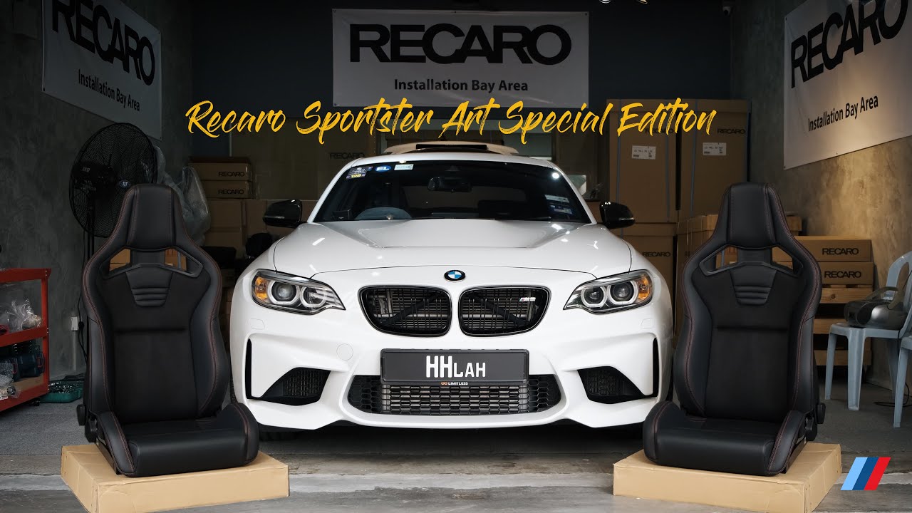 Recaro Sportsters for my BMW M2! The most important mod for an OG M2? Bye bye regular F30 seats!
