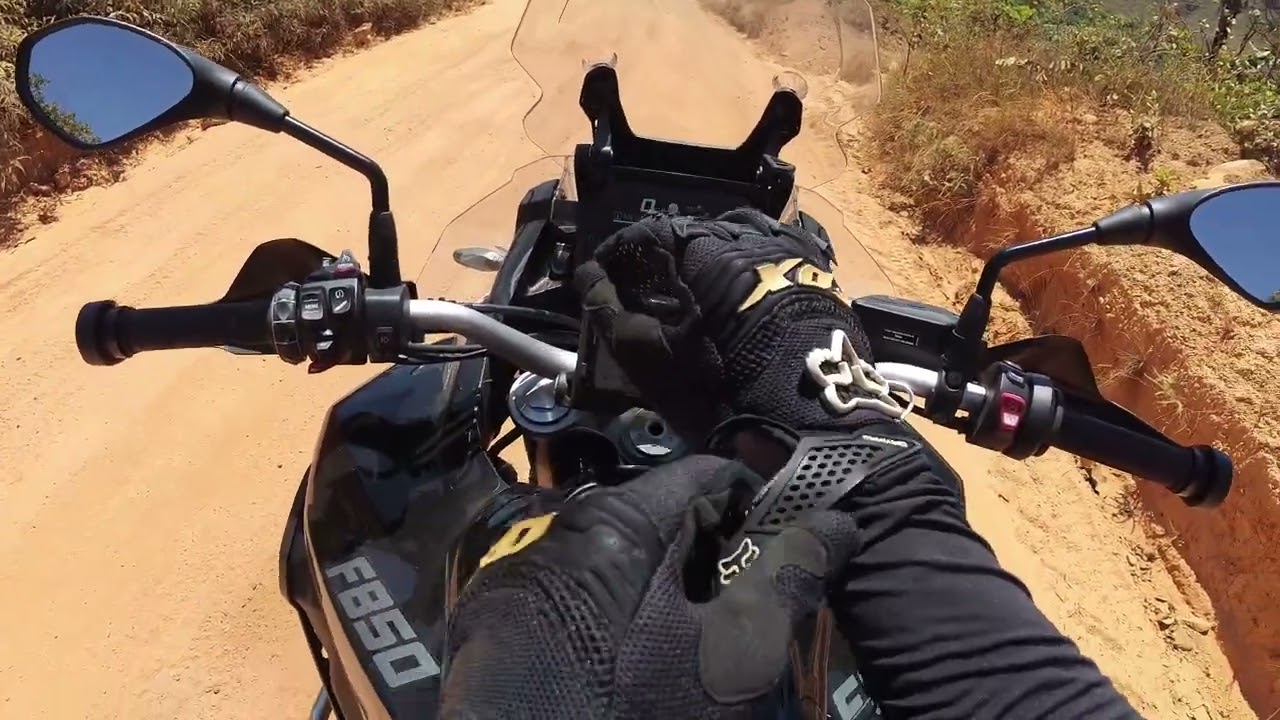 CHEGANDO EM DELFINOPOLIS/MG VIAGEM DE MOTO BMW F850GS