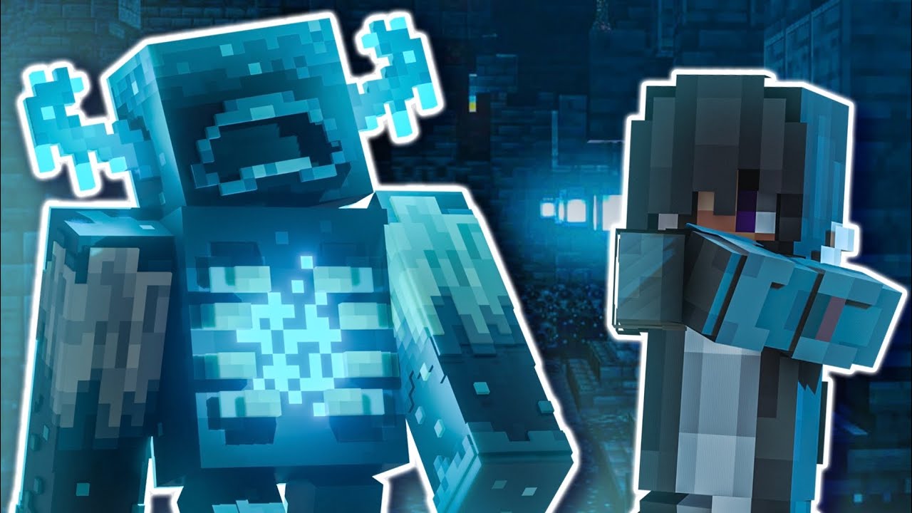 I Met the Warden for the First Time in Minecraft!